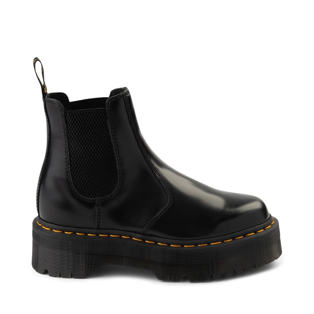 Doc Marten Platform Chelsea Boot Black